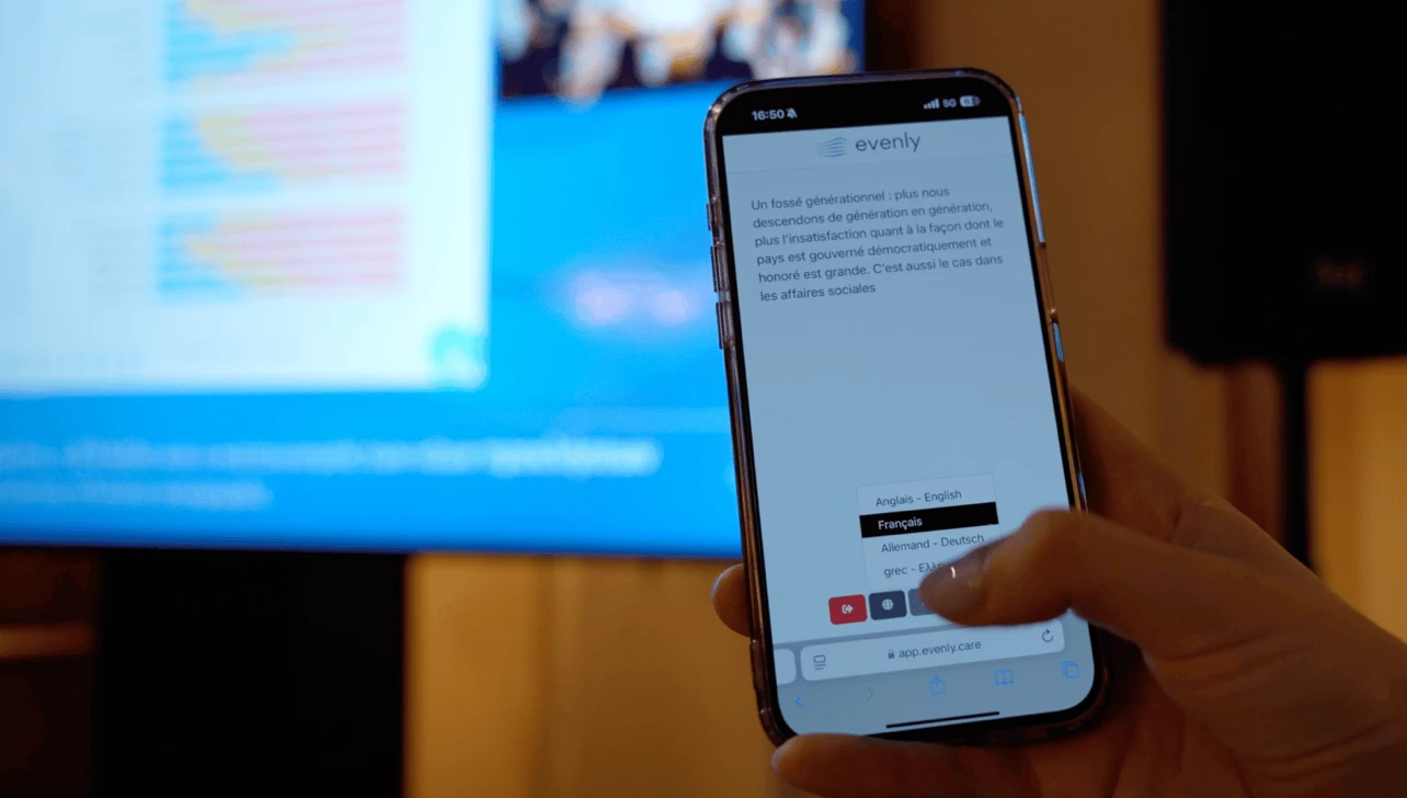 Evenly for Events at Circle of Ideas