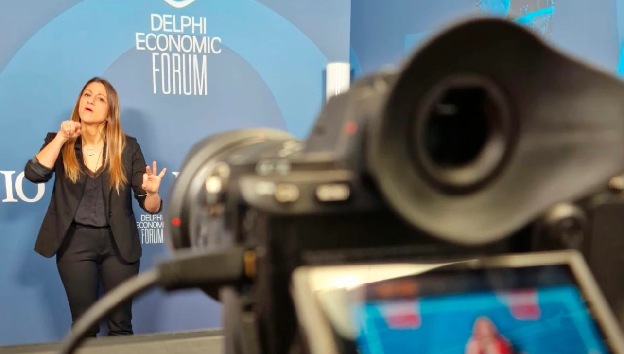 Evenly for Events at The Delphi Economic Forum